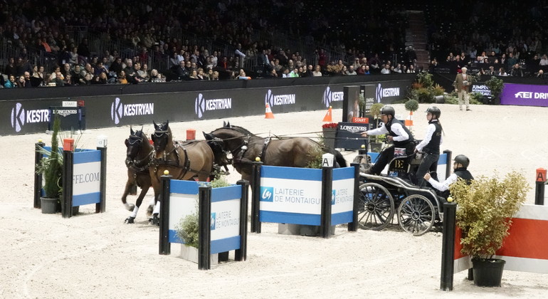 CHI-W de Bordeaux : 10e Coupe du monde d’attelage pour Boyd Exell, le GP pour Grégory Cottard