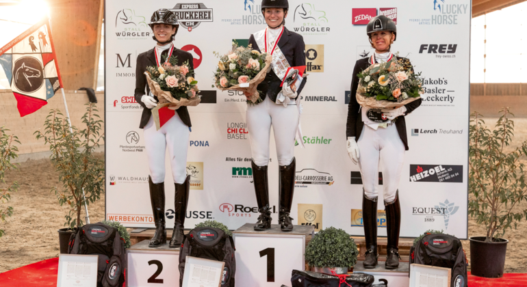 Les médaillées du championnat de Suisse R se confient