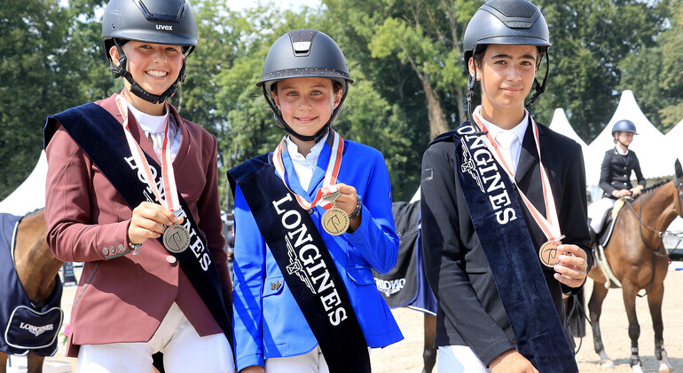 Championnats de Suisse children et poneys: deux médailles pour Jordan Scherbakov et Lena Siegenthaler