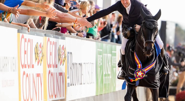 Felix Vogg triomphe dans le 5* du Maryland !