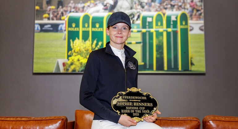 Sophie Hinners sacrée meilleure cavalière en Coupe des Nations