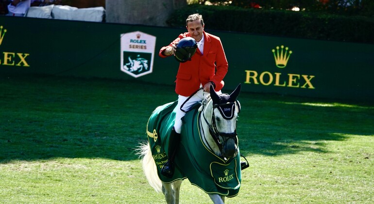 CSIO de Rome: la louve en bronze pour Piergiorgio Bucci et le Centième anniversaire!