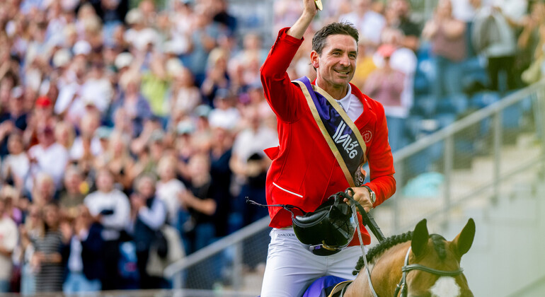 Mondiaux de saut à Aix : Steve Guerdat est le plus grand