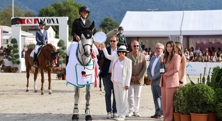 CSI 4* d'Ascona: Katharina Rhomberg s’impose avec brio dans le Grand Prix
