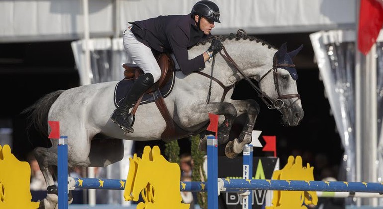 GP 3* de Vilamoura : Grégory Wathelet, devant deux Allemands. Aurélia Loser en lever de rideau.