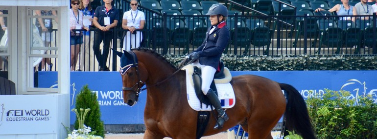 Para-dressage : on prend les mêmes (ou presque) et on récompense. Sophie Wells, Sanne Voets, Stinna Tange encore ! Estelle Guillet 6e