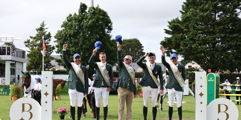 CSIO de La Baule : les Irlandais souverains, les Suisses 6es et dans le doute