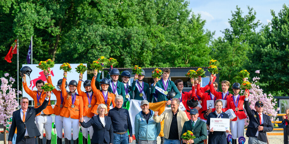 Juniors à Riesenbeck: l'Irlande est championne par équipe, les Suisses tiennent le classement individuel