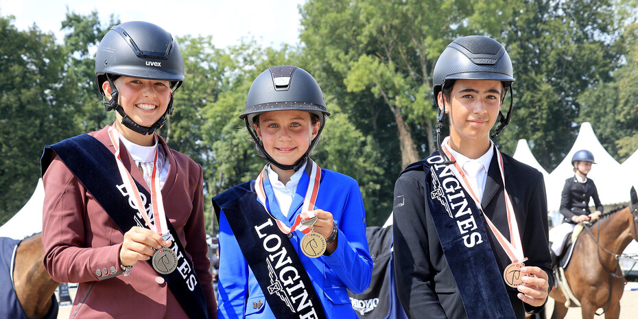 Championnats de Suisse children et poneys: deux médailles pour Jordan Scherbakov et Lena Siegenthaler