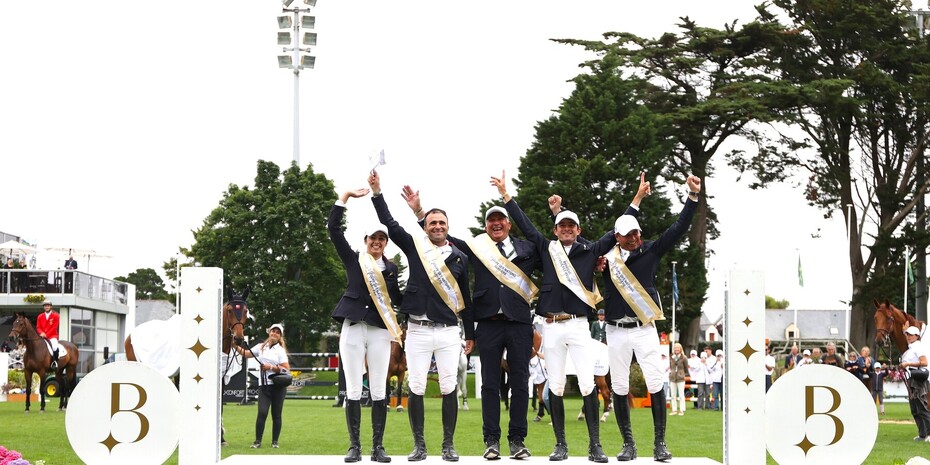 CSIO de La Baule: la France s’impose chez elle, la Suisse 6e.