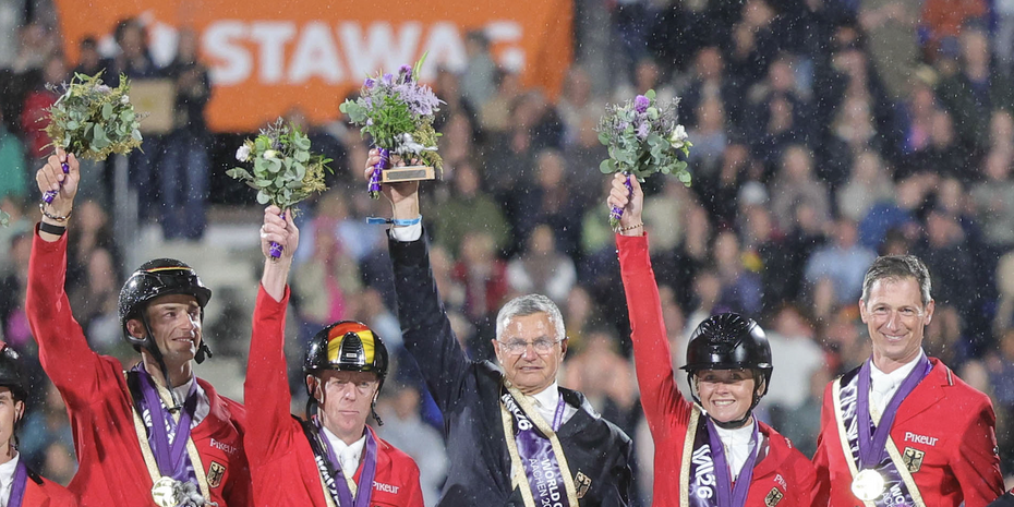 Mondiaux d’Aix-la-Chapelle : l’Allemagne souveraine, la Suisse 6e, Steve Guerdat aux commandes