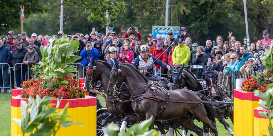 Mondiaux d’Aix-la-Chapelle : Boyd Exell prend les commandes, les Suisses distancés