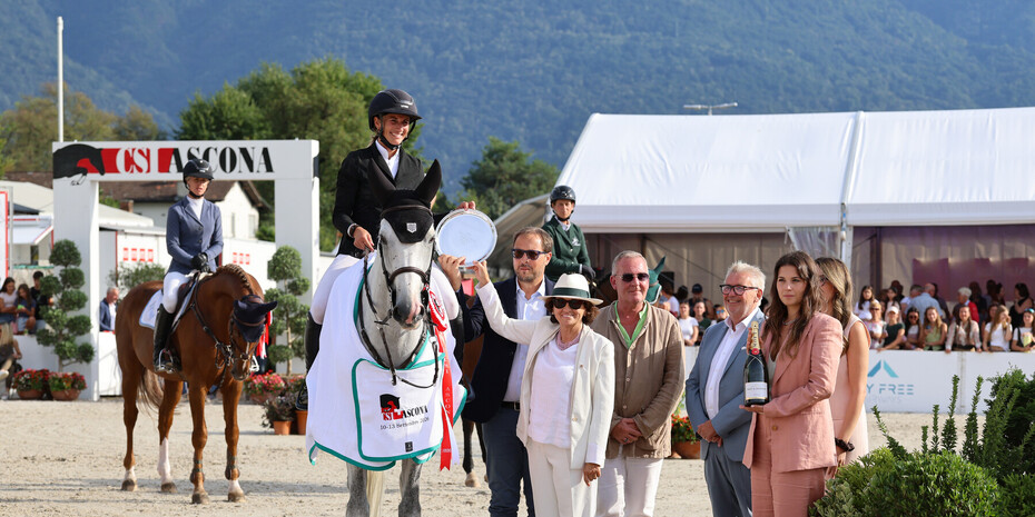 CSI 4* d'Ascona: Katharina Rhomberg s’impose avec brio dans le Grand Prix