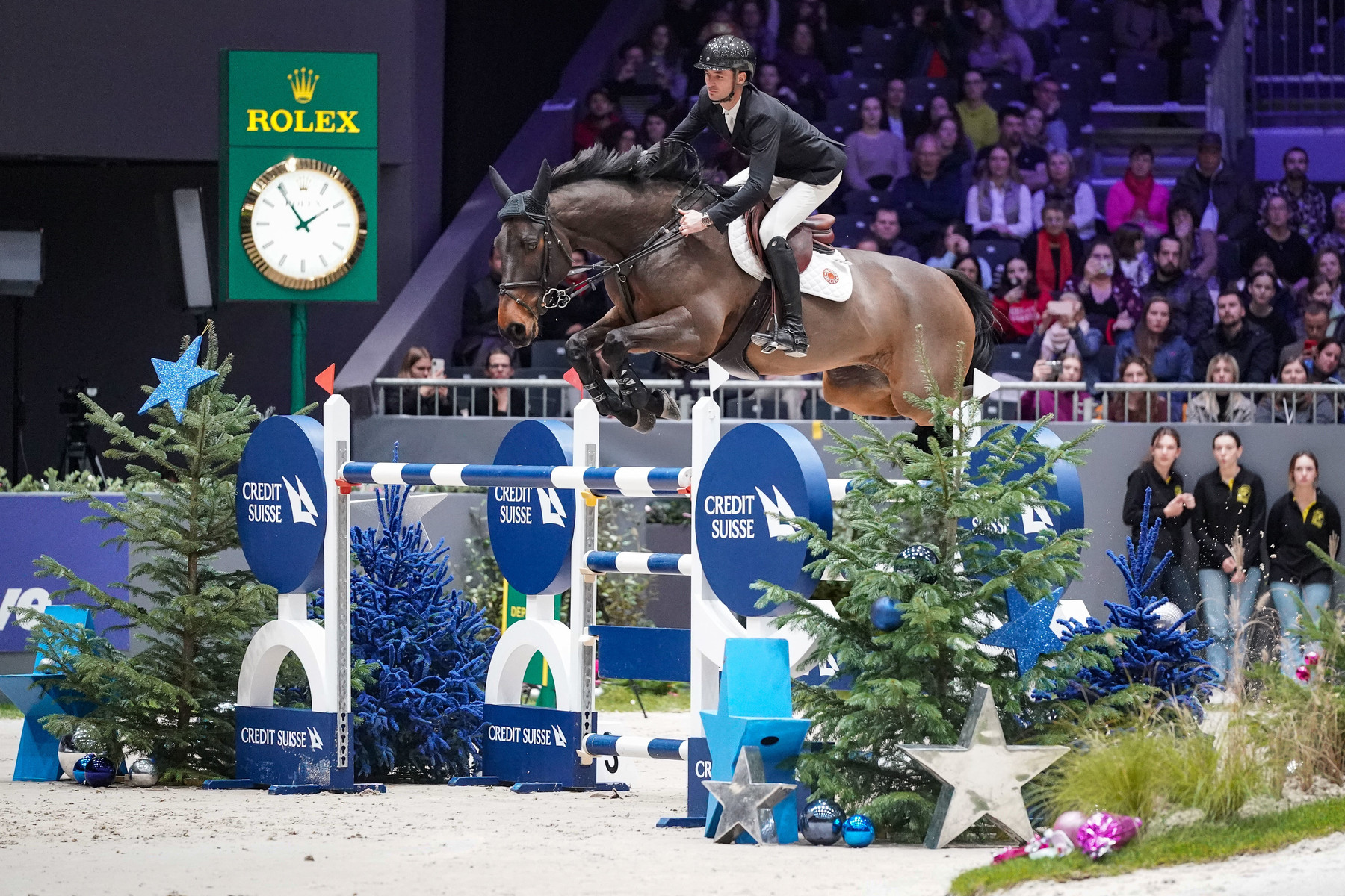 CHI de Genève triplé suisse Le Cavalier Romand